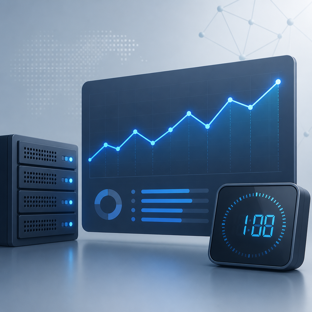 بررسی عملکرد uptime میزبان‌های مشهور: راهنمای عملی و مستند