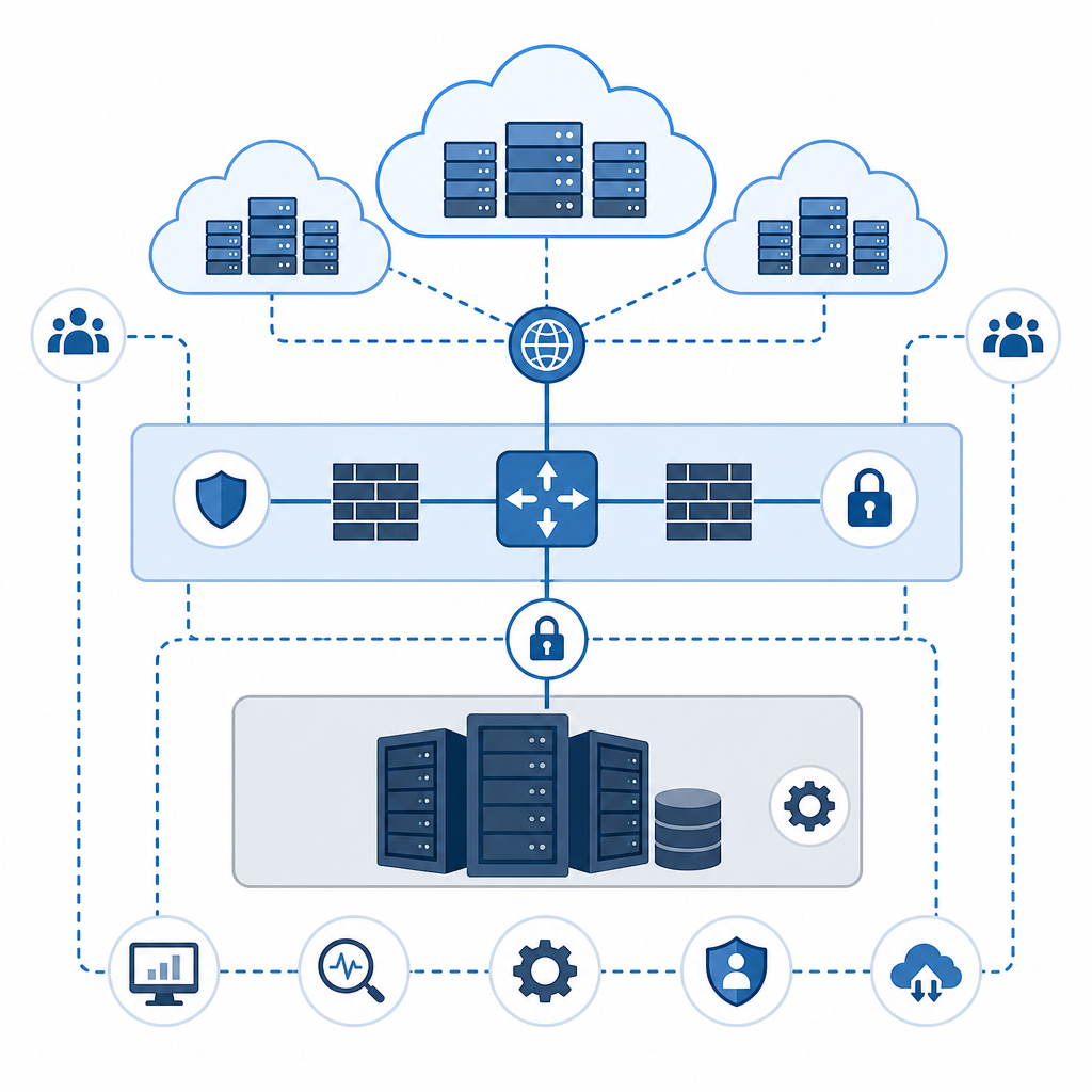 استراتژی‌های hybrid cloud برای طراحی، امنیت و بهره‌وری عملیاتی