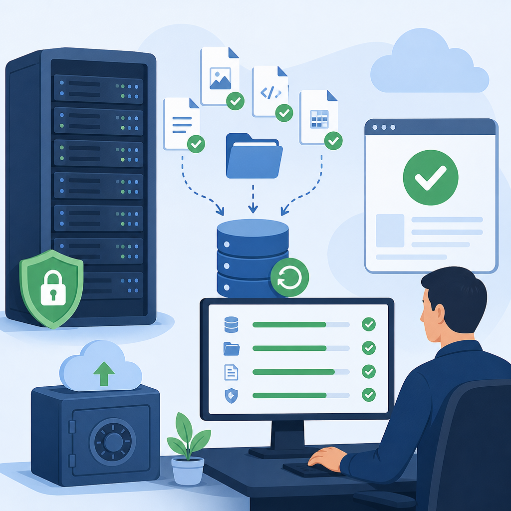 راهنمای جامع و عملی برای بازیابی بکاپ وردپرس هاست